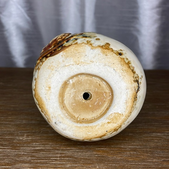 Ceramic Glazed Snowman with Scarf - Picture 6 of 8